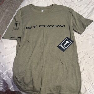 1st Phorm Olive Short Sleeve Men's Tee